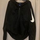 Nike Mesh Hooded Black Jacket Photo 0