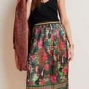 Farm Rio  Bosque Pleated Midi Skirt Photo 0