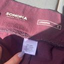 Sonoma Maroon Leggings Photo 4