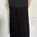 DKNY  Black & White Geo Dots Jersey Tank Top Size S Photo 1