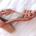 Krass&co GH Bass &  Leather Sandals Block Heel Size 9.5M, Retail $89 Photo 2