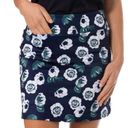 Night Moves Golftini  Pull-in on Skort - Navy Floral - size XS Photo 0