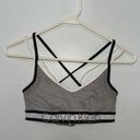 Calvin Klein Pre-Owned MD  Grey, Black and White Cross Back Sports Bra Photo 2