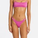 Triangl Swimwear Mica Nell Pink Sparkle Bikini Cheeky Medium and Large Photo 0