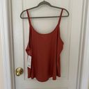 Athleta NWT  Woman’s Wind Down Sleep Cami Color: Muted Red, Sz 2X Photo 3