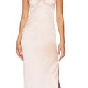 Revolve Champagne Small Formal Maxi Dress Photo 0