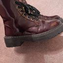 True Craft Women’s Faux Leather Combat Boots Photo 5