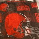 infinity Cleveland Browns  Scarf  long 34” high 24” red and brown color Photo 1