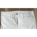 New York & Co. NY & Co. Y2K Soho White Distressed Stretch Skinny Ankle Everyday Jeans Size 10 Photo 1