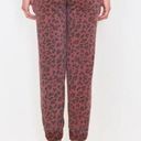 Sundry  Leopard Print Cuff Joggers Sweatpants Bottoms Pigment Spice 2 8 10 M Photo 7