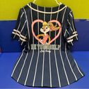 Looney Tunes Graphic Baseball Jersey Shirt XL Photo 5