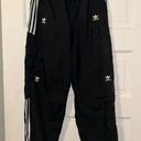 Adidas original nylon track pants size large Photo 0