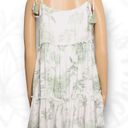 Maaji  Coco Forest Chinni Swim Cover-Up Mini Dress White & Green Size L Photo 7