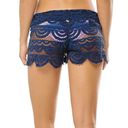 PilyQ New.  blue lace shorts.  XS/S Photo 2