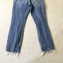 Abercrombie & Fitch Abercrombie Fitch Womens Jeans Size 6 Mom Jean High Rise Distressed Raw Hem Photo 13