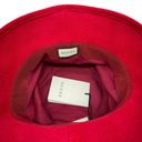 Gucci  New Red Corduroy Cotton “Orgasmique” Patch Bucket Hat Photo 9