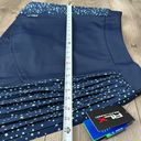 Ralph Lauren RLX  17” Side Pleated Aim High Rise Navy Stars Golf Skirt Size Large Photo 8