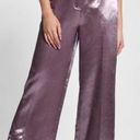 Guess NWT  Brisilda Satin Pants Color rosy violet SIZE M Photo 1