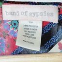 Band of Gypsies  Boho Mixed Print Mixed Pattern Sheer Cardigan Women's Size Small Photo 6