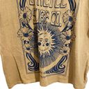 O'Neill O’Neill Yellow Del Sol Crop Graphic Tee Sz M Photo 4