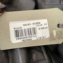 ALLSAINTS NWT All Saints Bales Biker Leather Jacket Women's XS Photo 7