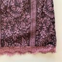 Isaac Mizrahi  Live! Purple and Black Paneled Lace Skort Skirt Photo 3