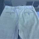 Theory  women’s classic wool wide leg long pants suit trousers gray Sz 6 Photo 6