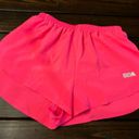 BOA Running Women's AeroPro 3" Split Shorts Hot Pink Size Small Like New Photo 2