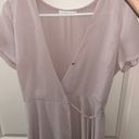 Lush Clothing Pastel Pink Wrap Dress Photo 0