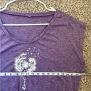 Wish 🦋 Be Kind Purple Inspriational T-Shirt  Casual Comfy Spring 2XL Photo 6