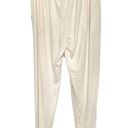 Loft  Womens Sleep Sz XS Jogger Pants Loungewear Pajama Sleepwear Cream Pockets Photo 1