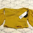 Revolve NEW  YELLOW TOP XS Photo 4