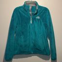 The North Face - Osito Fleece Jacket in Teal Blue- Size Medium Photo 0