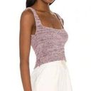 Lovers + Friends Marlene Crochet Knit Tank Top Purple Pink Size Medium Photo 5