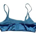 Weekday  Blue Chimera Soft Bra Satin Women's Size XS Photo 2