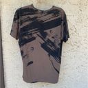 Urban Outfitters Criminal Damage Size medium brown black tie dye short sleeve shirt Photo 3