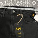 Lee x Free People High Rise Flare In Washed Black Size 27 Photo 9