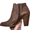 Steven By Steve Madden “Roami” Ankle Booties Brown Leather Zipper Women’s 6.5M Photo 9