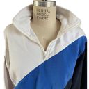 Solid & Striped  Color Block Blue Cotton Pullover Sweatshirt Size Large Photo 3