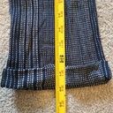 Blue Rain  Dash Pants Size Medium Striped Blue White Paperbag Waist Photo 7