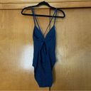 Southern Tide  Summerset Mesh One Piece Swimsuit in Yacht Blue Size XS Photo 3