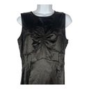 Walter Baker  Women's Shimmery Black Midi Crew Neck Sleeveless Dress Size 4 Photo 1