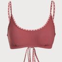 Berlook Tie Back Scoop Bikini Set Red Size M Photo 5