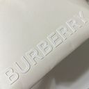 Burberry Pre‎ loved  white cosmetic make up bag 8 inches Photo 10