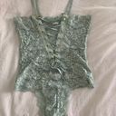 HAH Revolve Spinster Reversible Lace Bodysuit Photo 6