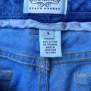 White House | Black Market  Blanc Jeans Rhinestone Straight Light Wash Sixe 6 Photo 7