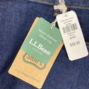 L.L.Bean *New  Classic Fit Skinny Jeans Womens Plus 20MT Dark Wash Rinsed Stretch Photo 2