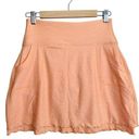 Peter Millar  Performance Stretch Convertible Swing Skort Skirt Orange Small Photo 0