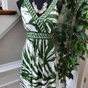 Apt. 9  Women's Green/White Maxi Dress Size PS Photo 0