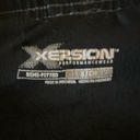 Xersion  Black and Grey Patterned Athletic Shorts Photo 2